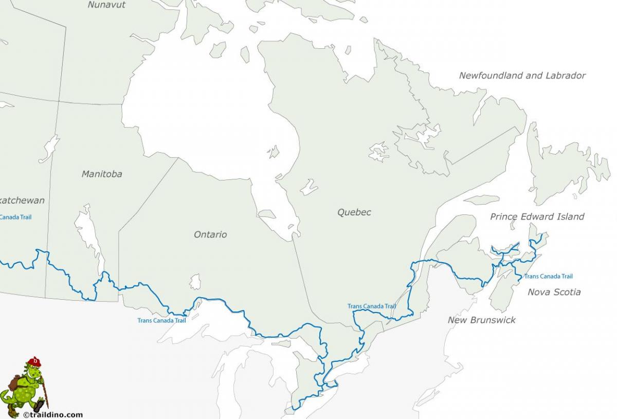 كندا خريطة الطريق